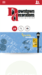 Mobile Screenshot of downtowndecorations.com